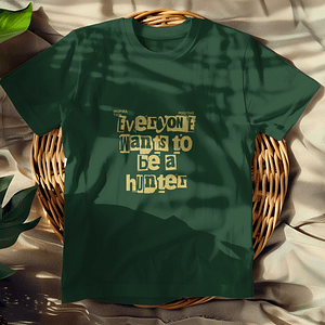 "Everyone wants to be a hunter… until it gets uncomfortable." 🦁🔥